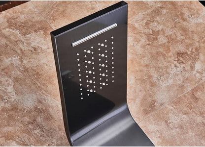 LED Light Bathroom Shower Panel Intelligent LCD Shower Column System