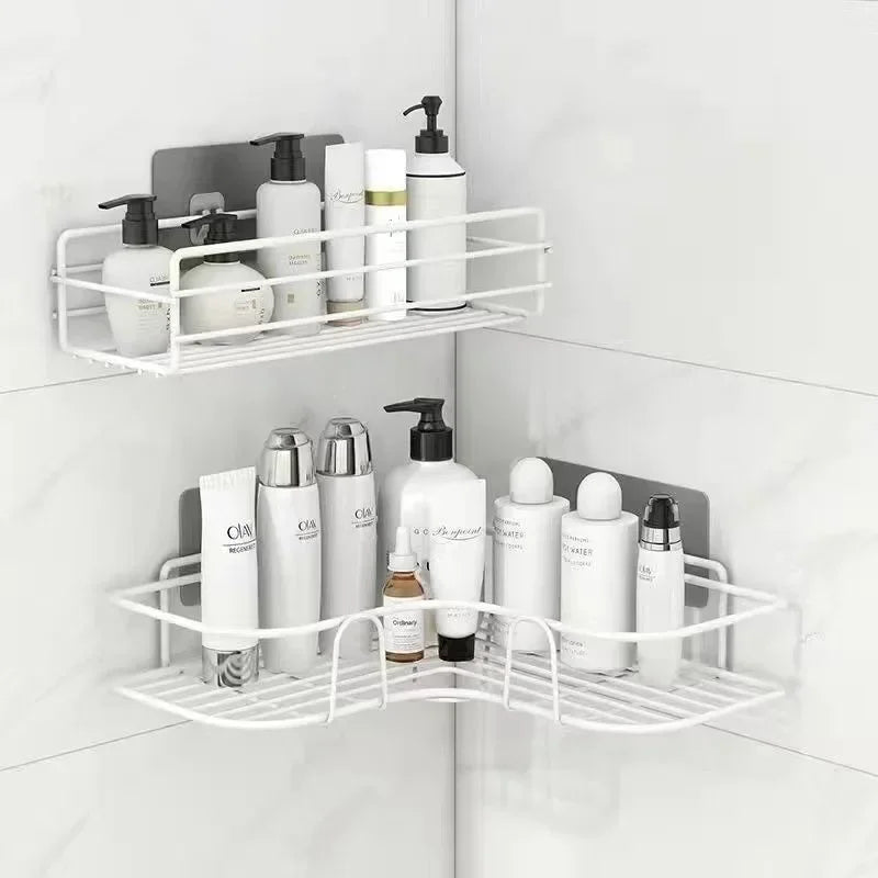 Bathroom Wall Shelf Metal Organizer