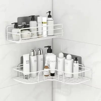 Bathroom Wall Shelf Metal Organizer