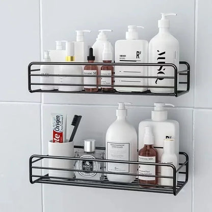 Bathroom Wall Shelf Metal Organizer