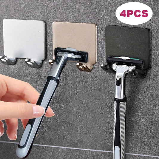 Bathroom Space Aluminum Razor Holder Storage Hook