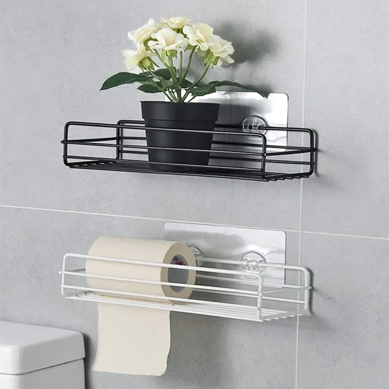 Bathroom Wall Shelf Metal Organizer