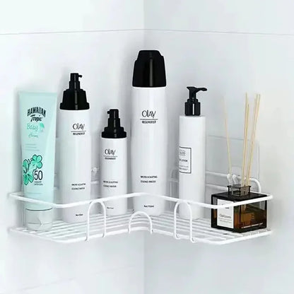 Bathroom Wall Shelf Metal Organizer