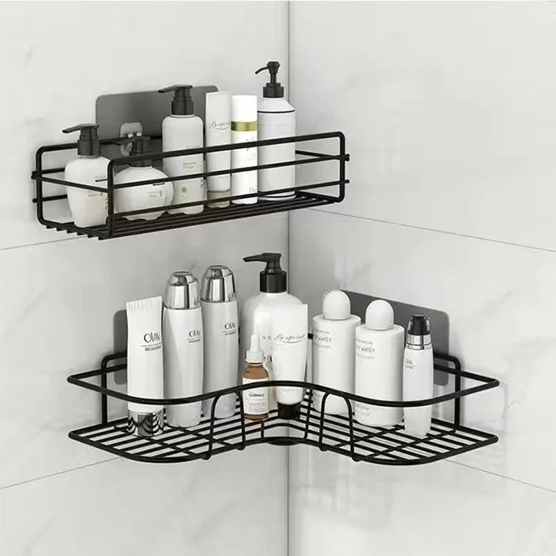 Bathroom Wall Shelf Metal Organizer