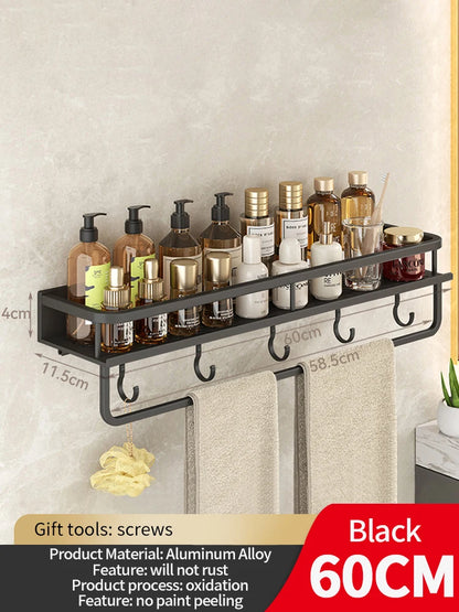 Aluminum Bathroom Shelf Shelves